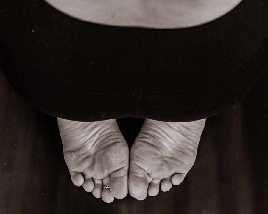 Yin class at Spark Yoga